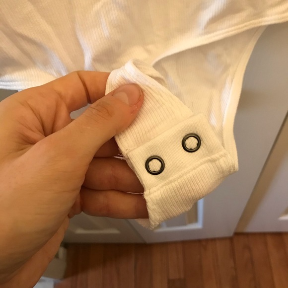 NEW with tags! Mock neck thong bodysuit - Picture 3 of 4